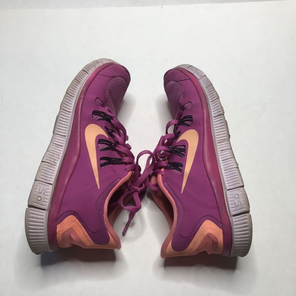 Nike Womens Free 5.0 580591-660 Pink Running Shoes Sneakers Size 7 - Picture 7 of 10